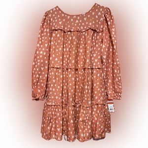 Cat and Jack Girls Long Sleeve Dress, Girls plus size